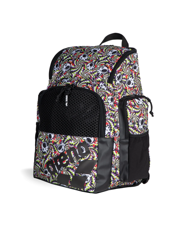 ZAINO ARENA BORSA PISCINA NUOTO BACKPACK ONE GO 35 LITRI FUN SKULLS