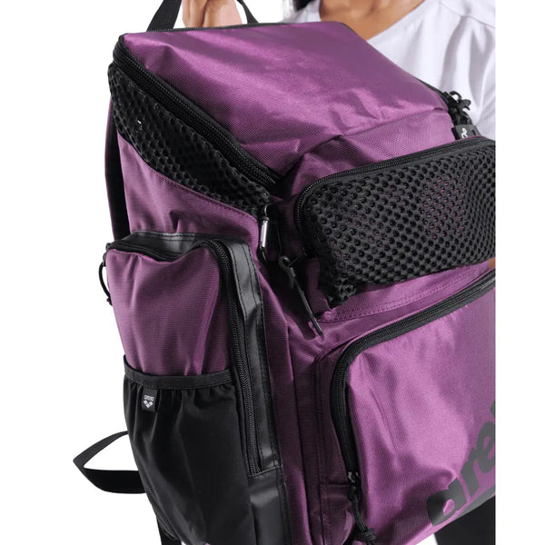 ZAINO ARENA BORSA PISCINA NUOTO BACKPACK ONE GO 45 LITRI VIOLA PLUM