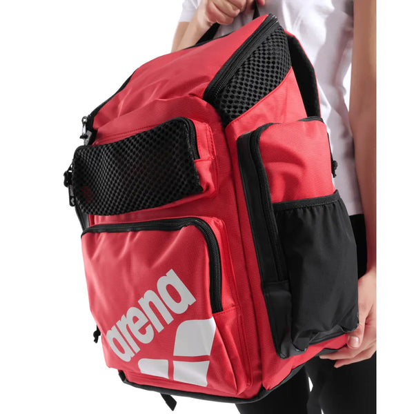 ZAINO ARENA BORSA PISCINA NUOTO BACKPACK ONE GO 45 LITRI ROSSO