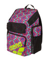 ZAINO ARENA BORSA PISCINA NUOTO ONE GO BACKPACK 45 LITRI CORAL