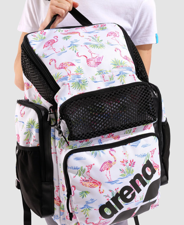 ZAINO ARENA BORSA PISCINA NUOTO SPIIKY BACKPACK 45 LITRI FENICOTTERI