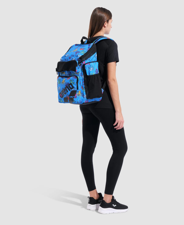 ZAINO ARENA BORSA PISCINA NUOTO SPIIKY BACKPACK 45 LITRI OCTOPUS