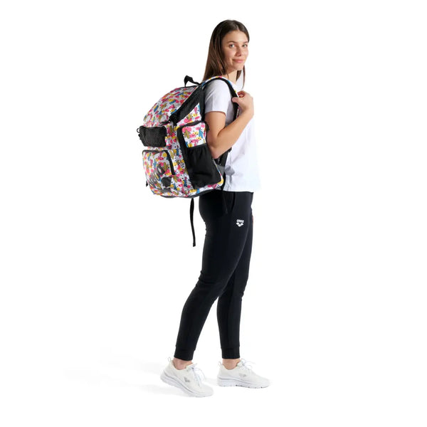 ZAINO ARENA BORSA PISCINA NUOTO ONE GO BACKPACK 45 LITRI DESERT
