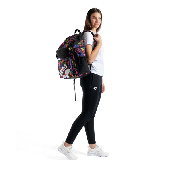 ZAINO ARENA BORSA PISCINA NUOTO ONE GO BACKPACK 45 LITRI SEA TURTLES