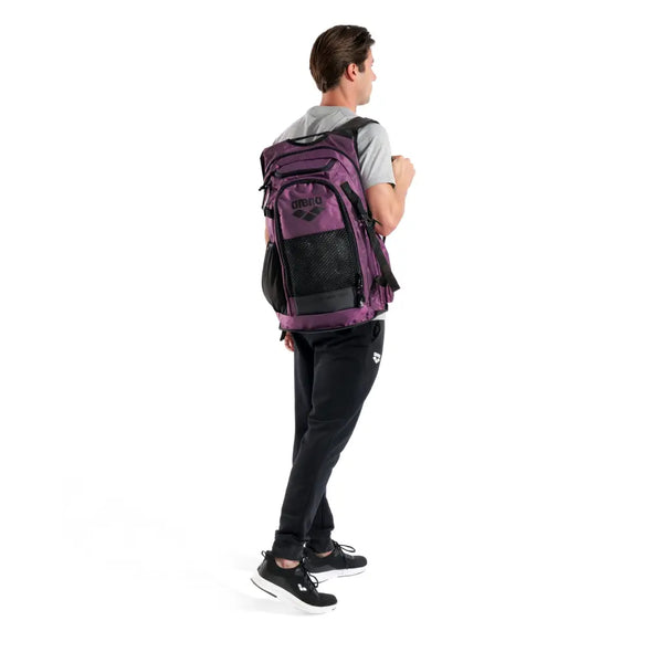 ZAINO ARENA BORSA PISCINA NUOTO BACKPACK ALLSET 45 LITRI VIOLA PLUM