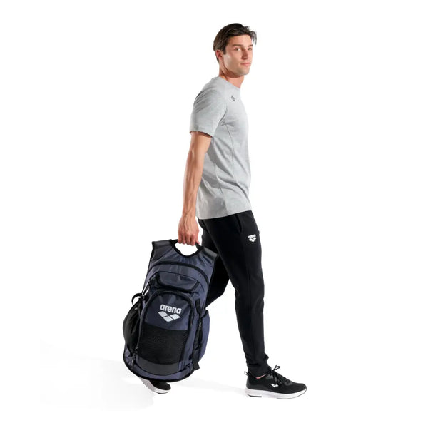 ZAINO ARENA BORSA PISCINA NUOTO BACKPACK ALLSET 45 LITRI BLU