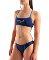 COSTUME BIKINI ARENA 2 PEZZI A FASCIA DONNA PISCINA NUOTO ITALIA FIN NAZIONALE