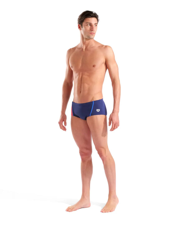 COSTUME NAZIONALE ITALIA ARENA SWIM LOW WAIST UOMO FIN NUOTO PISCINA BLU ITALY TRUNK