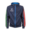 FELPA ARENA ITALIA NAZIONALE TUTA FIN UNISEX TRAINING HOODED JACKET PISCINA BLU