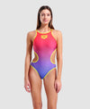 COSTUME ARENA DONNA ONE SHADED COSTUME INTERO PISCINA CORAL