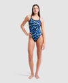 COSTUME ARENA DONNA INTERO PISCINA NUOTO WAVE SPALLINA STRETTA