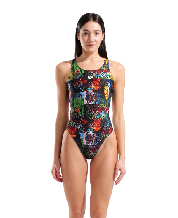 COSTUME ARENA DONNA ANIMALIER SWIMSUIT COSTUME INTERO PISCINA FANTASIA ANIMALI