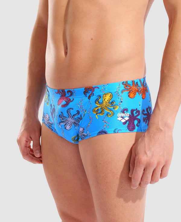 COSTUME ARENA UOMO ALTO TRUNK NUOTO PISCINA SWIM LOW WAIST OCTOPUS