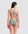 COSTUME NUOTO ARENA DONNA INTERO SPALLINA STRETTA PISCINA LACE PLUS BACK FRUTTA