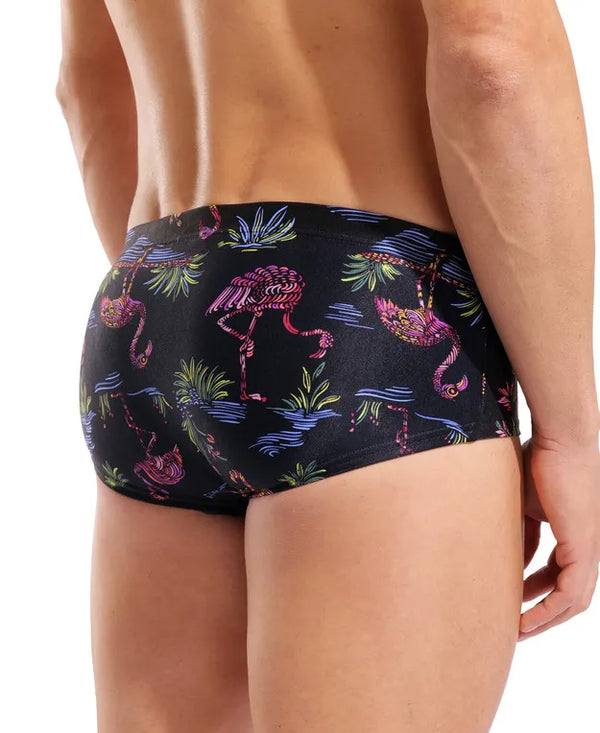 COSTUME ARENA UOMO ALTO TRUNK CONTOUR NUOTO PISCINA SWIM FENICOTTERI