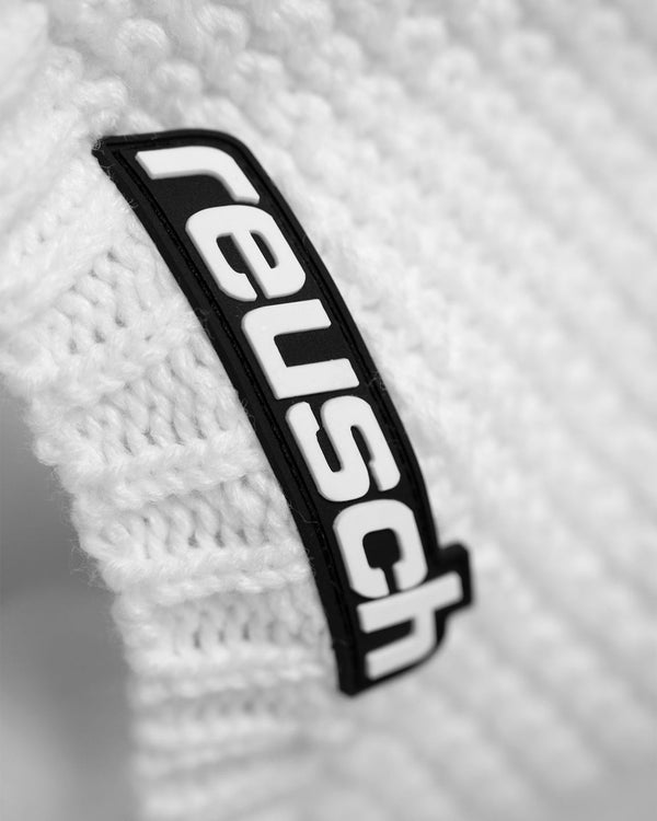 BERRETTO REUSCH CAPPELLO ARON BEANIE UNISEX ADULTO WHITE BIANCO