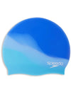 CUFFIA NUOTO SPEEDO PISCINA IN SILICONE DIGITAL PRINTED CAP BLU AZZURRA