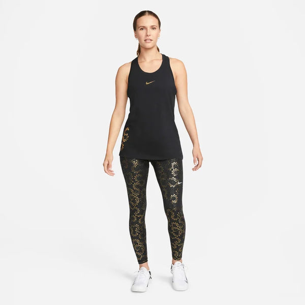 CANOTTA NIKE PRO TANK TOP DRY-FIT DONNA TRAINING NERA
