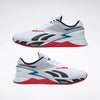 NANO X3 REEBOK CROSSFIT SCARPE UOMO CROSSFIT TRAINING FITNESS BIANCA ROSSA