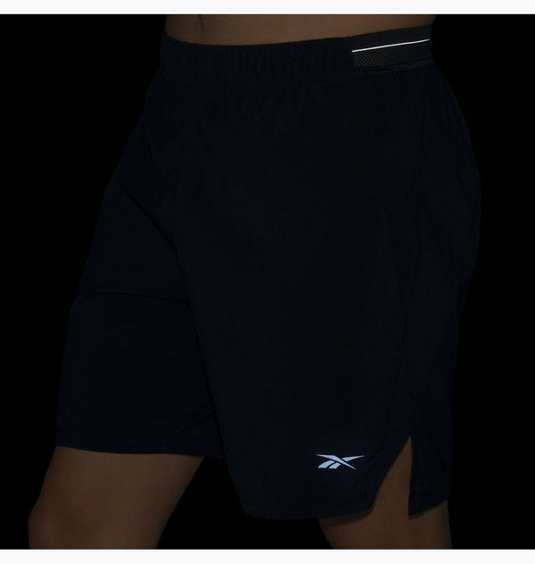 SHORT PANTA CORTO UOMO REEBOK WORKOUT PALESTRA GYM READY NERO