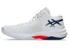 SCARPE VOLLEY PALLAVOLO ASICS UOMO SKY ELITE FF MT 3 BIANCA ARANCIO