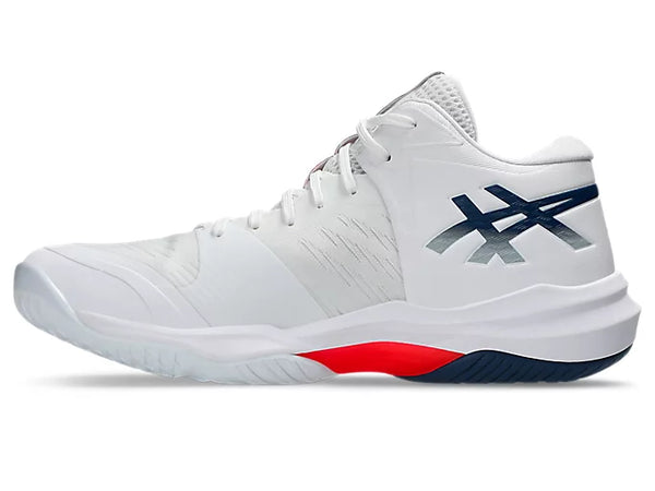 SCARPE VOLLEY PALLAVOLO ASICS UOMO SKY ELITE FF MT 3 BIANCA ARANCIO