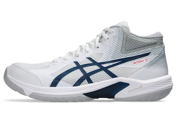 SCARPE VOLLEY ASICS GEL BEYOND FF MT UOMO BIANCA BLU