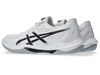 SCARPE VOLLEY ASICS PALLAVOLO GEL ROCKET 12 BASSA BIANCA NERA