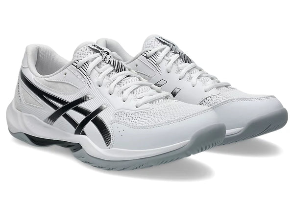 SCARPE VOLLEY ASICS PALLAVOLO GEL ROCKET 12 BASSA BIANCA NERA