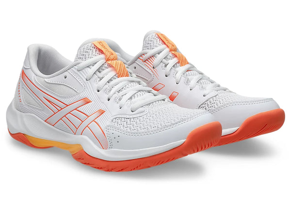 SCARPE VOLLEY ASICS PALLAVOLO DONNA GEL-ROCKET 12 BASSA BIANCA