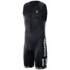 BODY SYNERGY TUTA TRIATHLON UOMO SMANICATA NERA