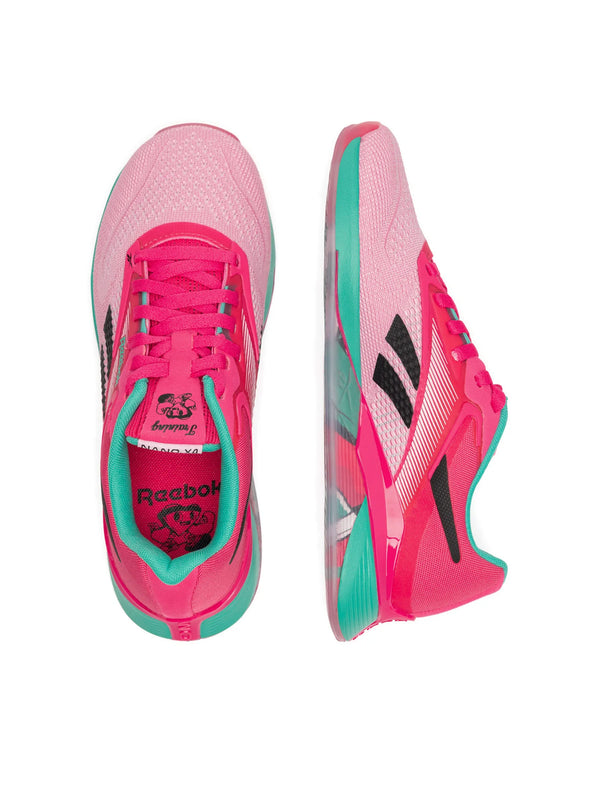 NANO X4 REEBOK CROSSFIT SCARPE DONNA CROSSFIT TRAINING FITNESS ROSA