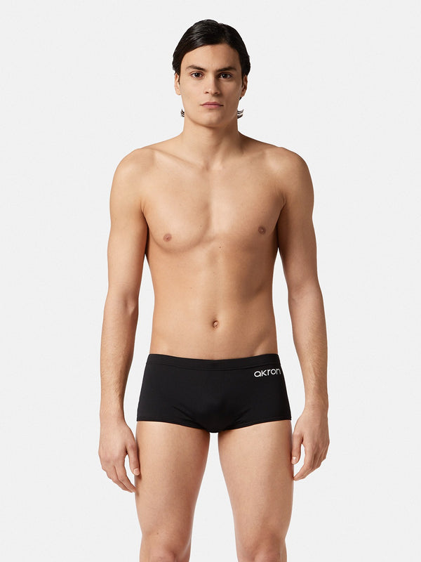 COSTUME AKRON ITALIA UOMO PISCINA GUS TRUNK MAN NERO