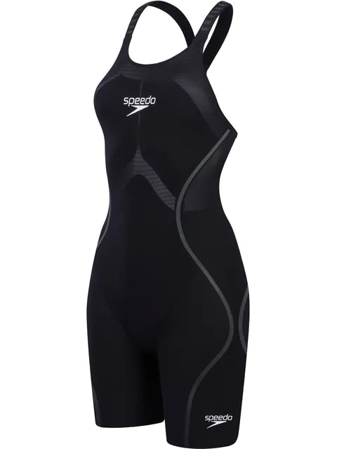 COSTUMONE SPEEDO FASTSKIN LZR PURE INTENT 2.0 DONNA OPENBACK KNEESKIN NERO
