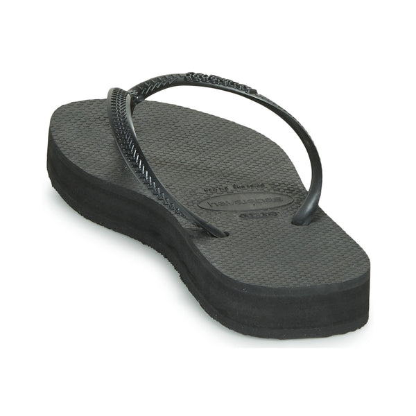 INFRADITO HAVAIANAS DONNA MARE PISCINA NUOTO SLIM LOGO NERA ALTA