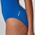 COSTUME DONNA PISCINA SPEEDO NUOTO INTERO SPALLINA ENDURANCE+ LOGO THINSTRAP ONE PIECE BLU