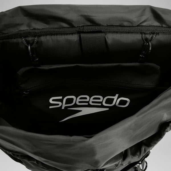 ZAINO BORSA SPEEDO PISCINA NUOTO PRO BAG 45L NERO ALL BLACK