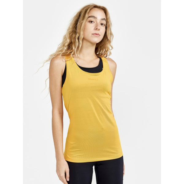 CANOTTA DONNA CRAFT WOMAN TANK TOP SPORT CLASSIC ARANCIONE E CORALLO