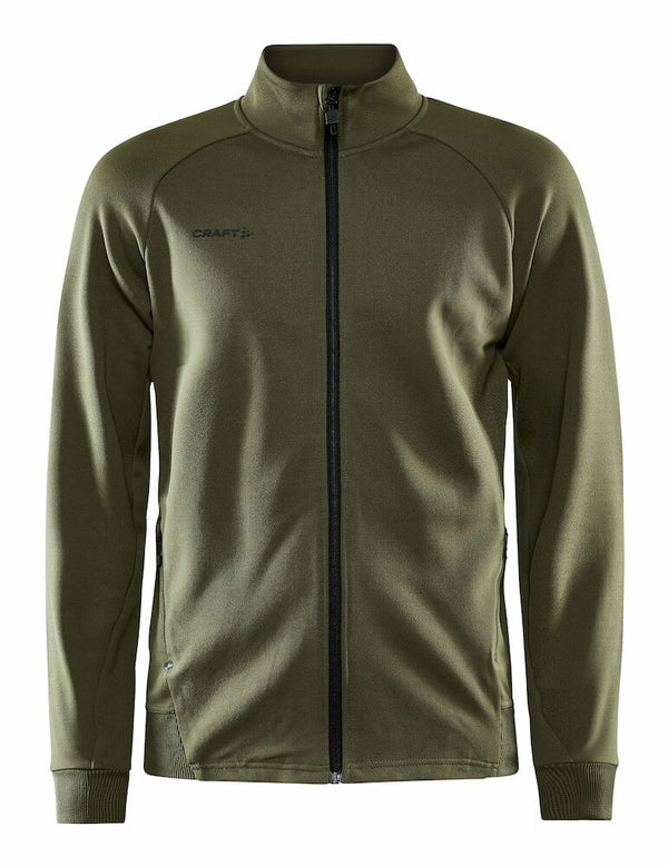 FELPA CRAFT TERMICA TRAINING UOMO GIACCA ADV UNIFY JKT JACKET VERDE