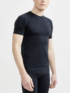 MAGLIA TERMICA CRAFT UOMO MANICA CORTA ACTIVE COMFORT, BLACK