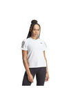 T SHIRT ADIDAS MAGLIA DONNA RUNNING PALESTRA FITNESS BIANCA