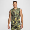 CANOTTA NIKE UOMO DRI-FIT MILITARE