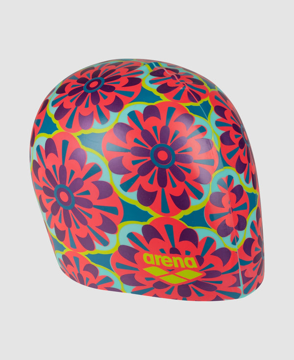CUFFIA PISCINA ARENA NUOTO SILICONE SWIM CAP CUFFIE FLOWERS