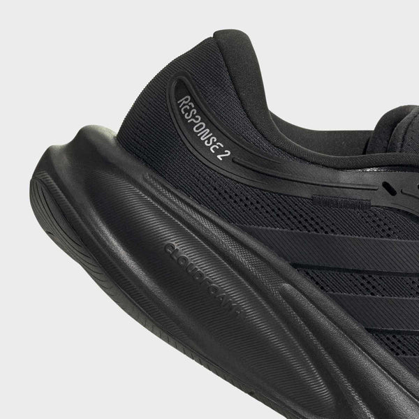 SCARPE ADIDAS RESPONSE 2 SHOES RUNNING SCARPA NERA BLACK