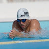 OCCHIALINI OZEANX MIRROR TRIATHLON OCCHIALINO NUOTO SPECCHIATI PISCINA BLU