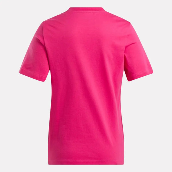 REEBOK FITNESS CROSSFIT T-SHIRT DAMEN SCHWARZES FUCHSIA SHIRT 