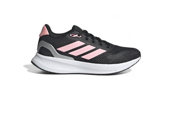 SCARPE RUNNING RUN FALCON ADIDAS DONNA FITNESS NERA ROSA