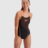 COSTUME DONNA PISCINA SPEEDO NUOTO INTERO NERO