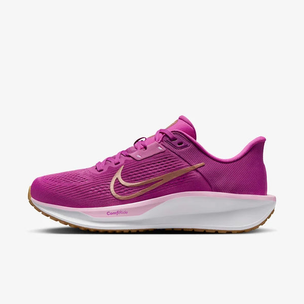 SCARPE NIKE AIR ZOOM QUEST 6 DONNA RUNNING RUNNER WALKING FUCHSIA