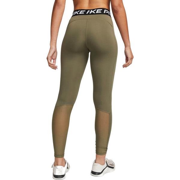 Nike Compression Pants Womens XS Green Stretch Running Yoga